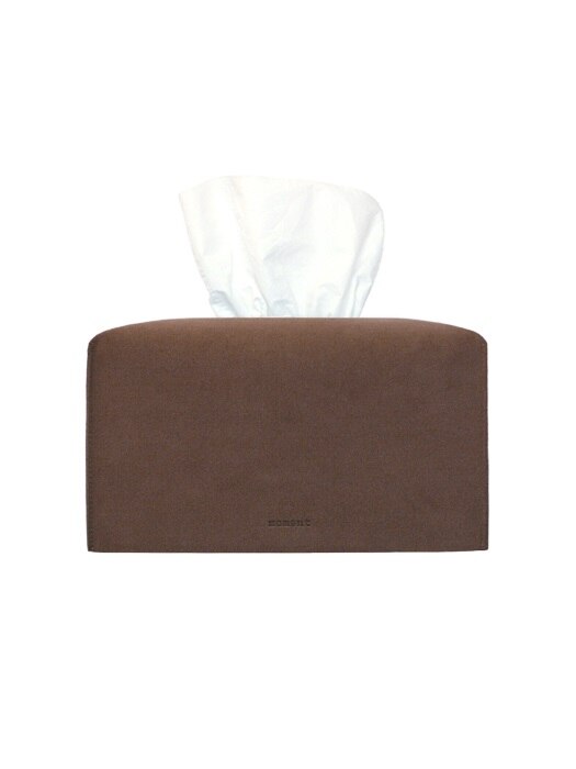 MOMENT TISSUE CASE - Choco Brown