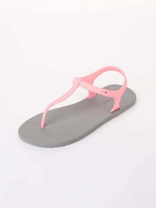 [WOMEN] Sandal, Gray-Light_pink