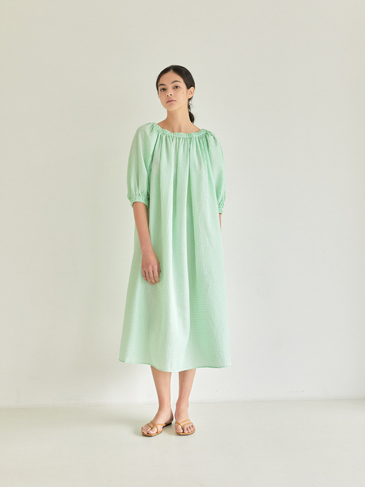 Off-Shoulder Dress_L.Green
