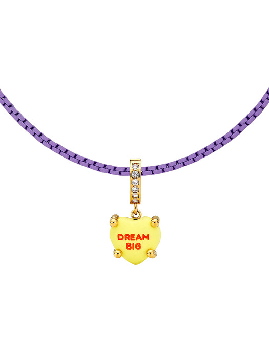 S2 TEXT CANDY NECKLACE
