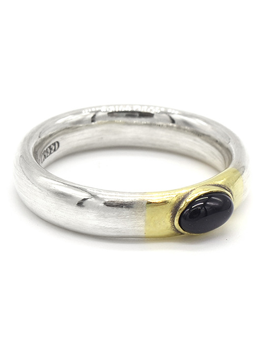marriage bend ring (black)