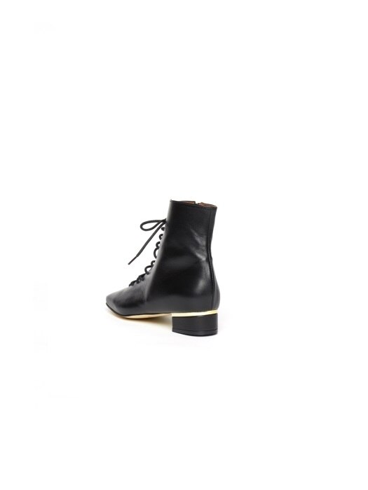 LH1-SB001/SQUARE LACEUP BOOTS