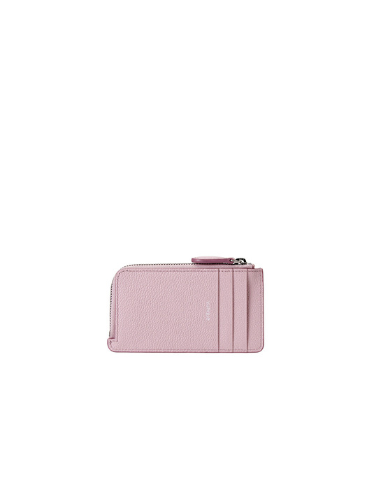 Magpie Zipper Card Wallet (맥파이 지퍼 카드지갑) Pale Pink