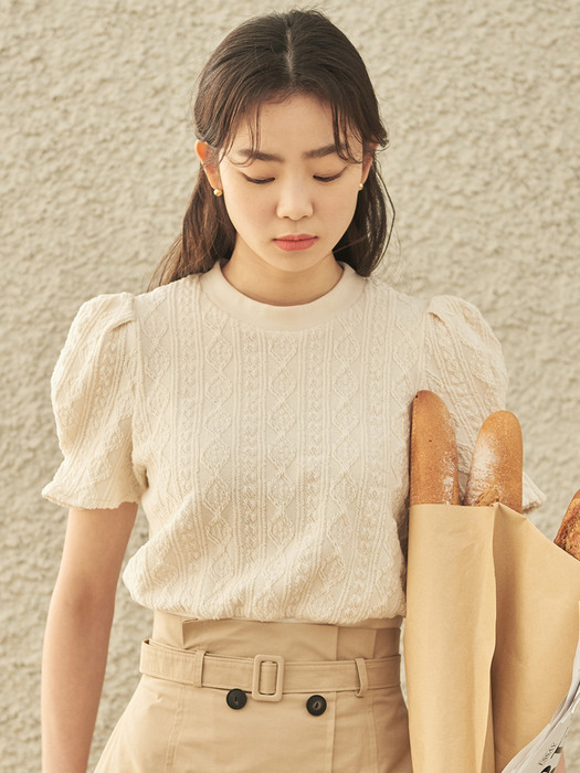 Blooming Knit - Cream
