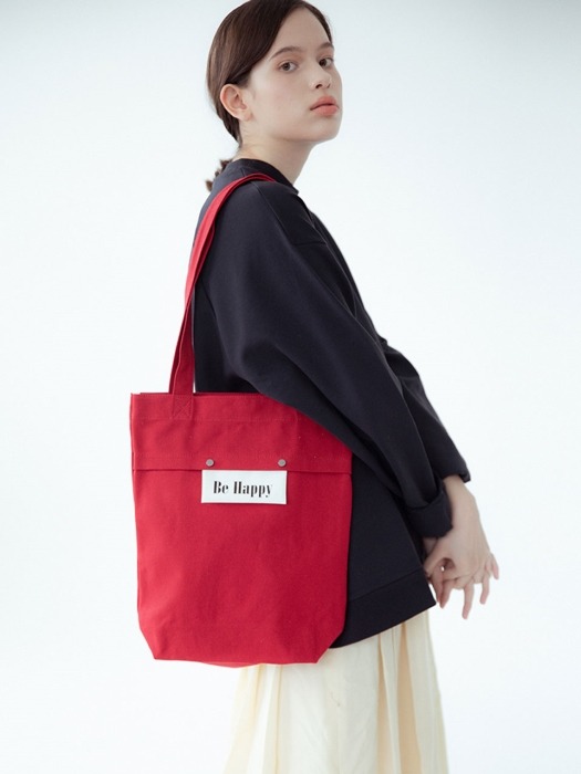 Sister Basic Canvas Bag (Red)