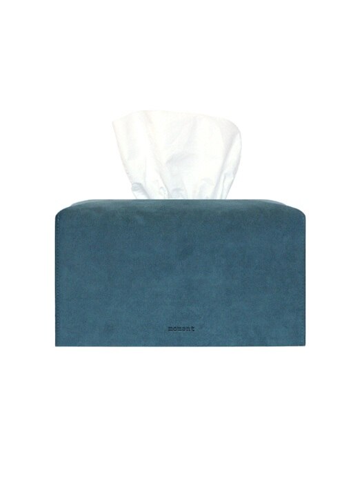 MOMENT TISSUE CASE - Turquoise Blue