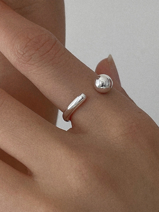 silver925 luna ring