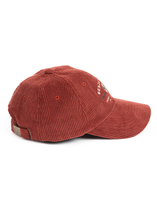 CORDUROY KENNEL CLUB CAP (brick red)