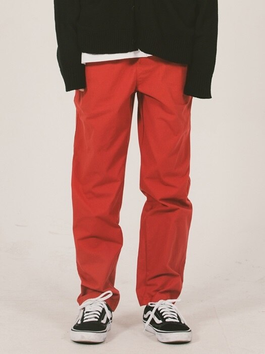 LEISURE PANTS (RED)