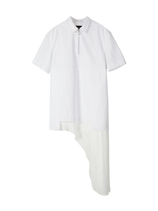 SHAMAN POPLIN DRESS atb141w(White)