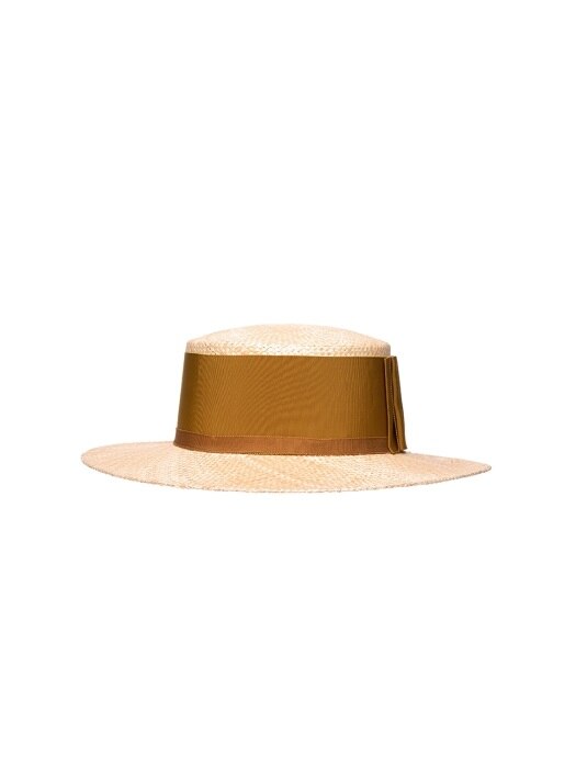 Flat top hat-Beige