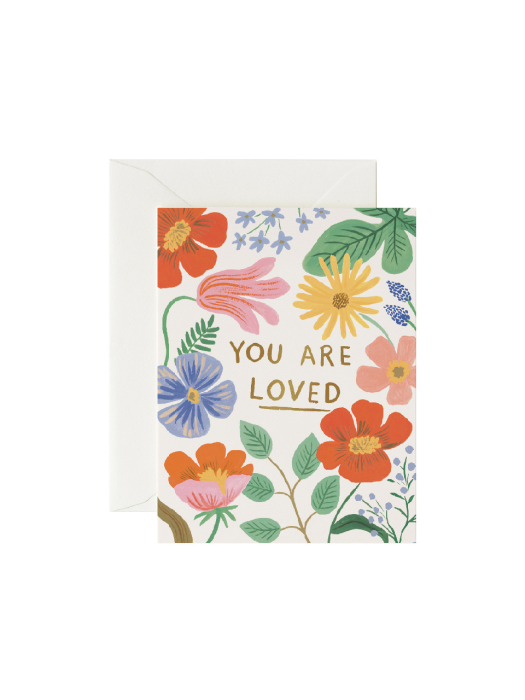 라이플페이퍼 You Are Loved Card 사랑 카드