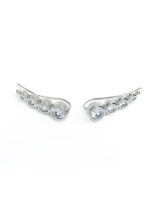 Dreamy Garden Earrings_Silver