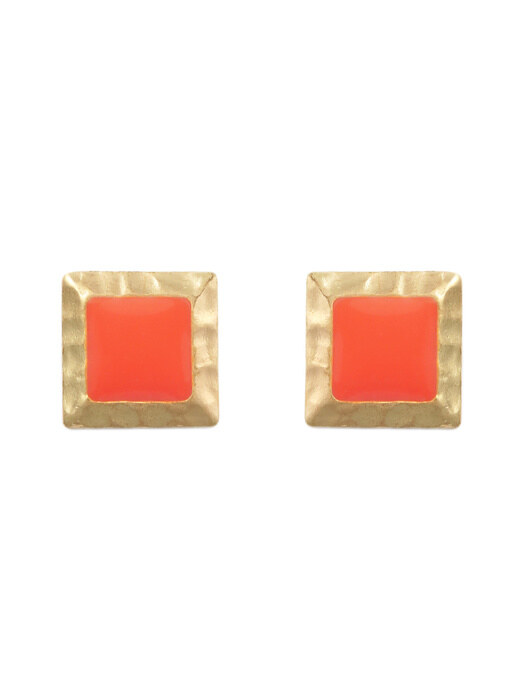 mini square earrings
