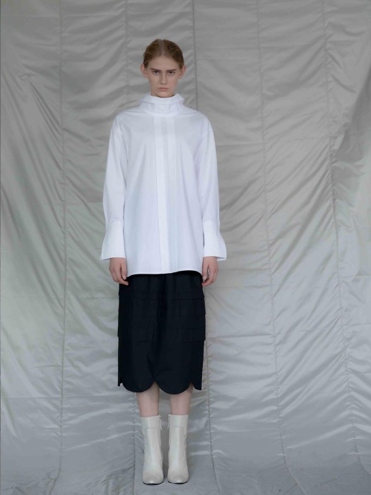 Black Pintuck Skirts (TEFSK12)