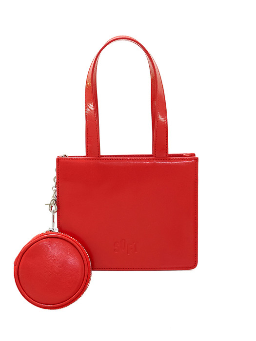 Jelly Bean Square Bag_Red