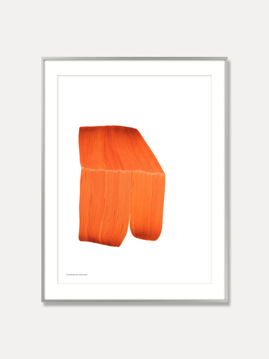 [로낭 부홀렉] Ronan Bouroullec -DRAWING 1,Orange (액자포함) 50 x 67.5 cm