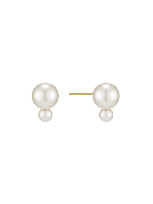 Double Pearl Earrings_EC1762