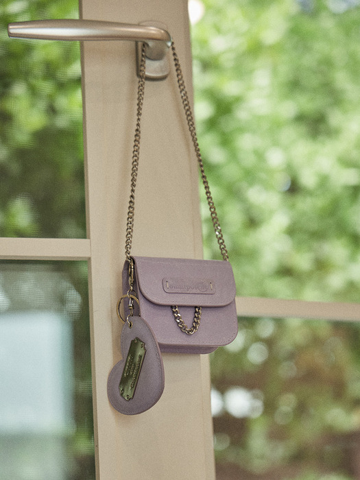 pin wallet bag [lilac]