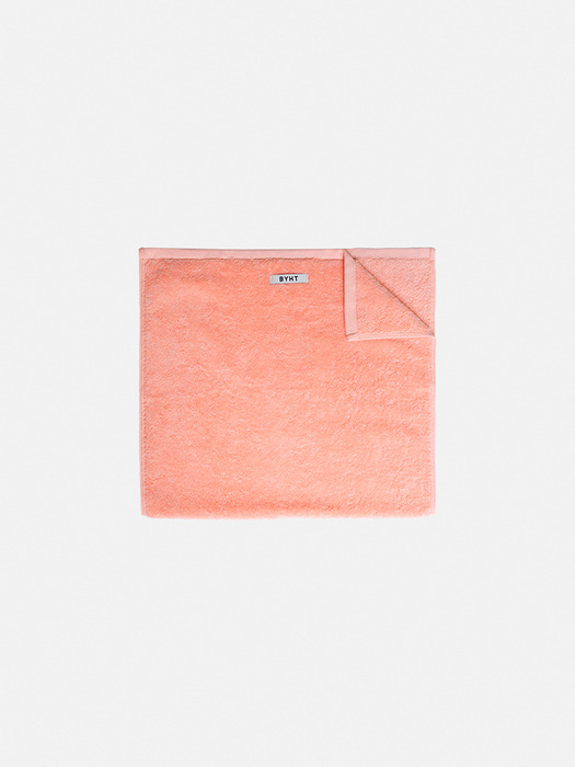 Face Towel - Solid Coral
