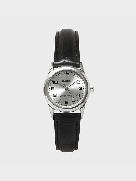 CASIO 카시오 LTP-V001L-7B 여성시계 가죽밴드 손목시계