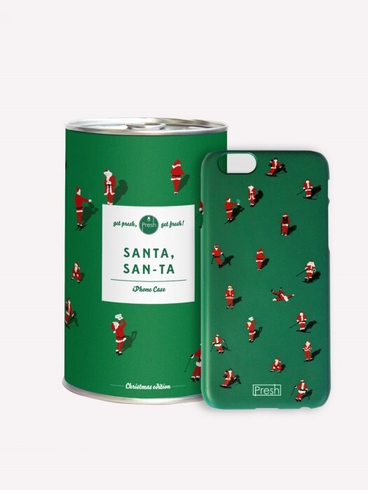 SANTA, SAN-TA 산타는 산타 하드 폰케이스 for iPhone6(s)/7