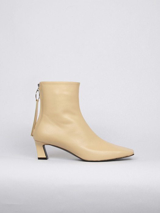 Bella Ankle Boots 5cm Butter Yellow