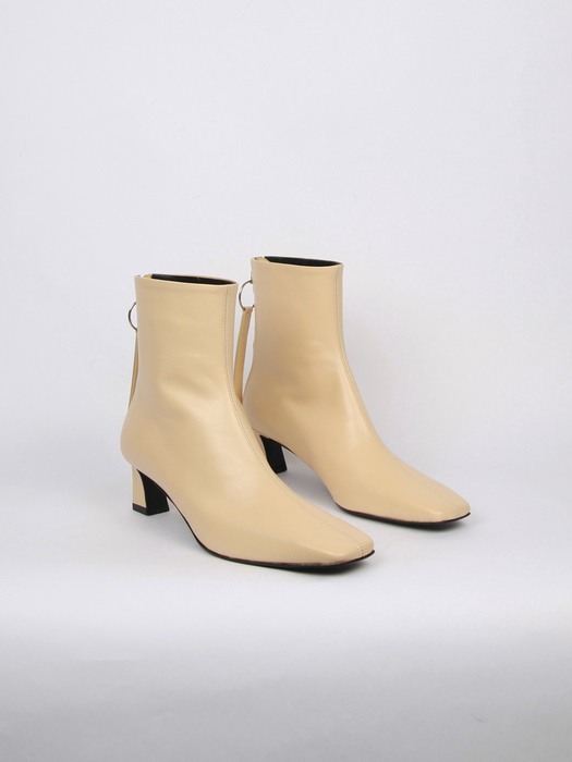 Bella Ankle Boots 5cm Butter Yellow