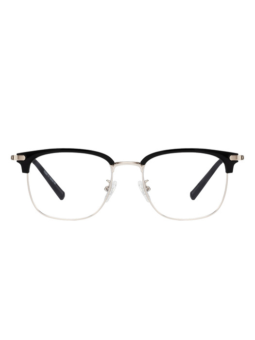RECLOW TR B202 BLACK SILVER GLASS 청광VER 안경