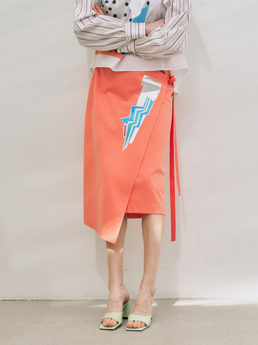 Wrap Style Punto Skirt