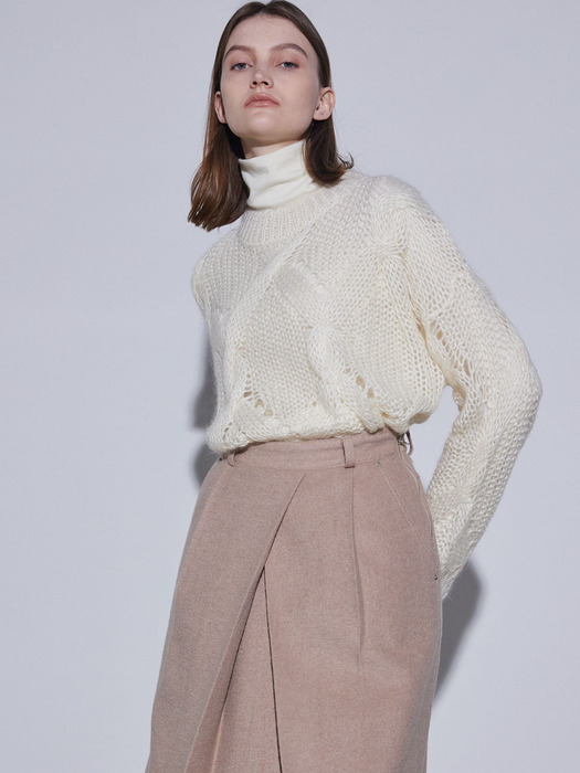 NOTED TURTLE NECK KNIT (3 COLOR)