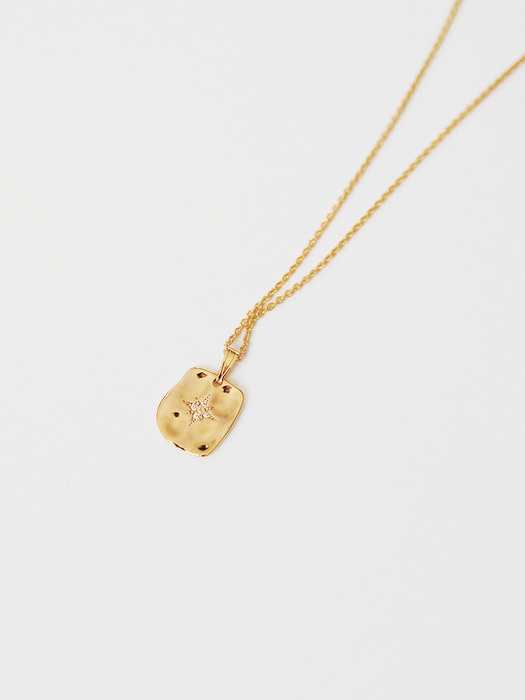 [2SET] gold necklace layered set