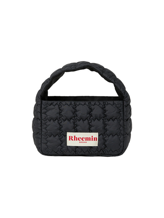 BISCUIT quilted NUGGET - BLACK