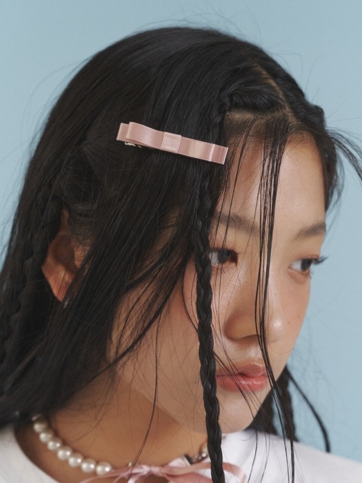 [HA_2SET] Love Ribbon S Hair Pin