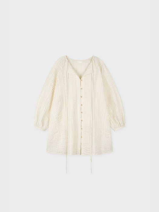 light cotton blouse (cream)