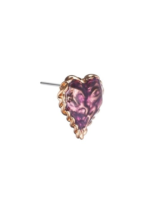 pitapat heart earrings