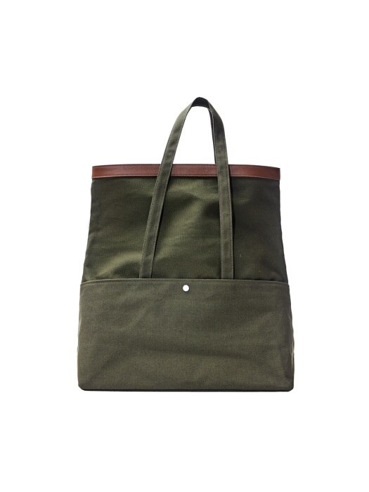 FITZ CANVAS TOTE OLIVE