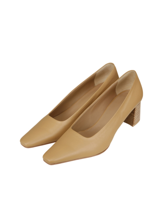 POINTED TOE PUMPS (BEIGE)