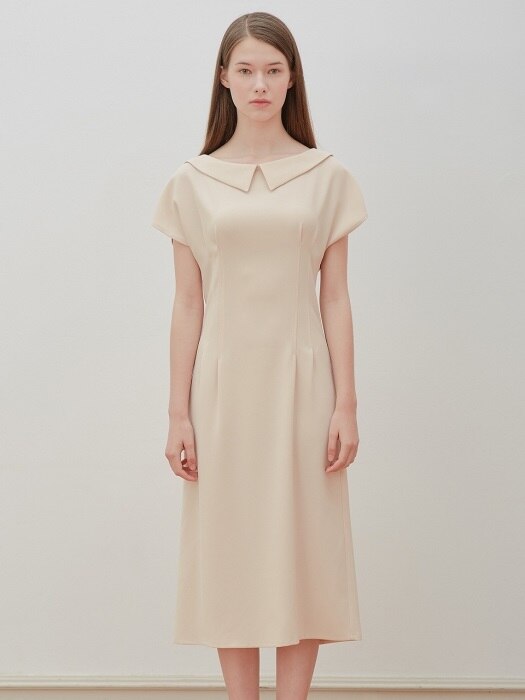 long dress-light beige