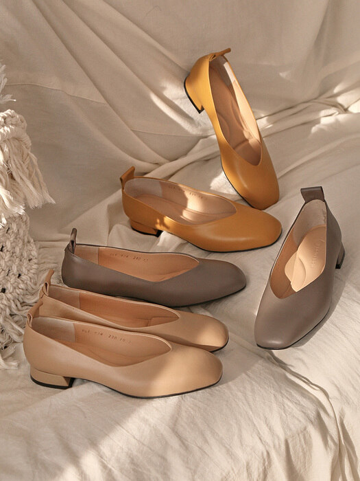 1213_1 Edna Cushion Flat Shoes-9color