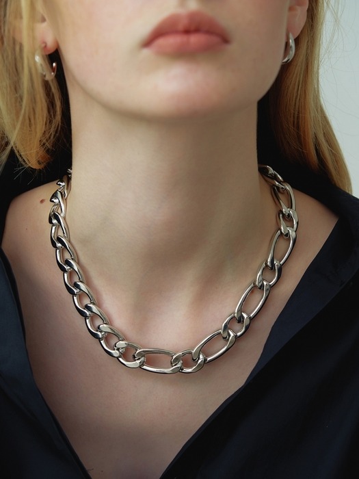 Bold Mixed Chain Necklace