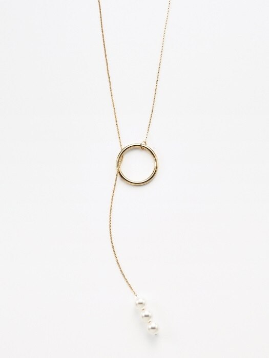 big pearl ```````drop```````ped long necklace
