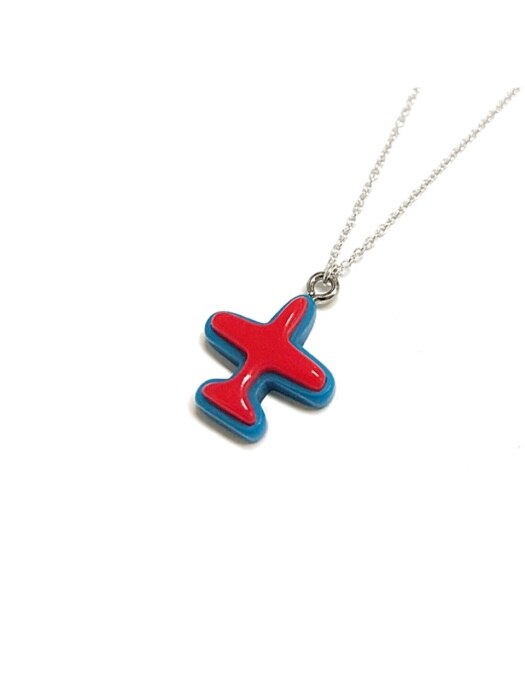 Airplane acrylic Necklace