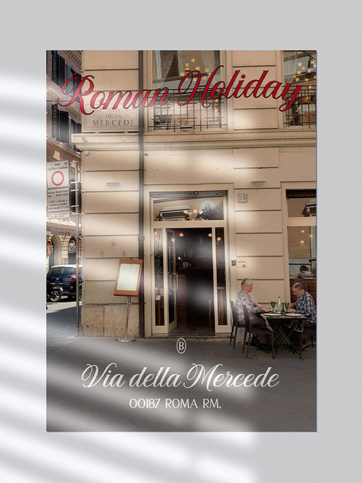 ROMAN HOLIDAY (로마의 휴일 포스터A3)