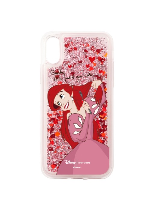 [Disney│highcheeks] Ariel Heart Glitter Phone Case
