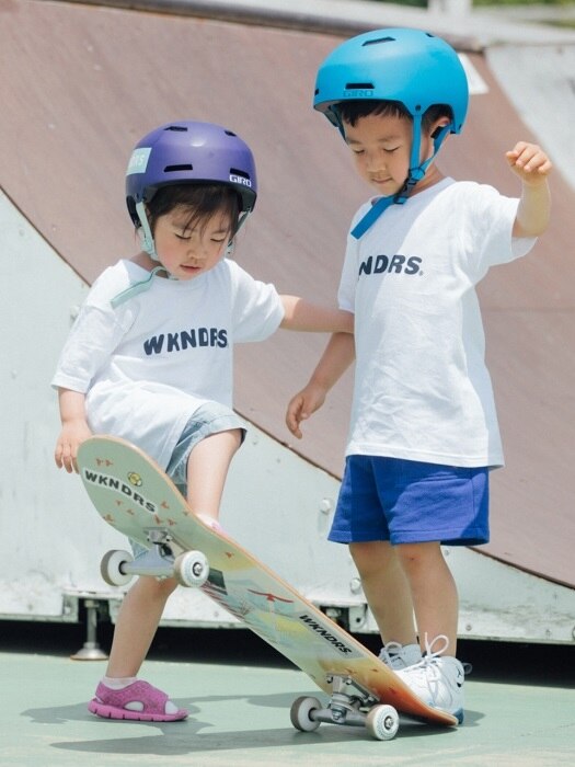 BASIC LOGO TEE KIDS (WHITE)