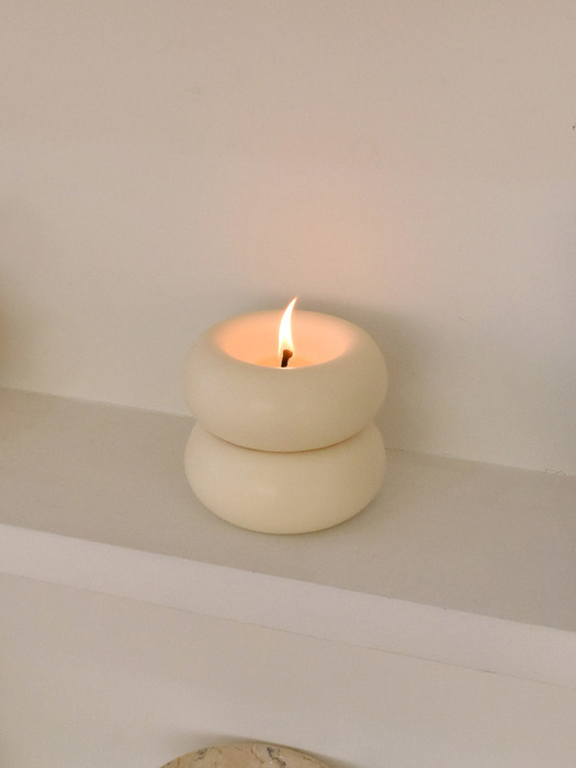 Press candle - ivory (프레스캔들)