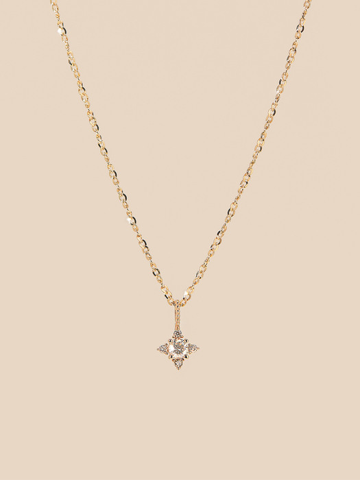 14k Essential 0.1ct Diamond Necklace