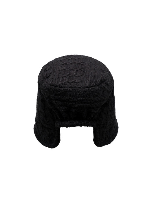 Bonnet Line Hat - Tricot Black