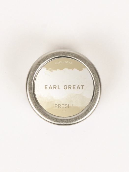 PRESH 캔들 EARL GREAT 밀크티 SMALL 60g